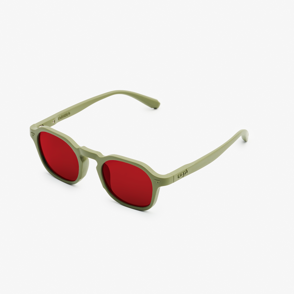 Lup Army Green - Cristales Rojos