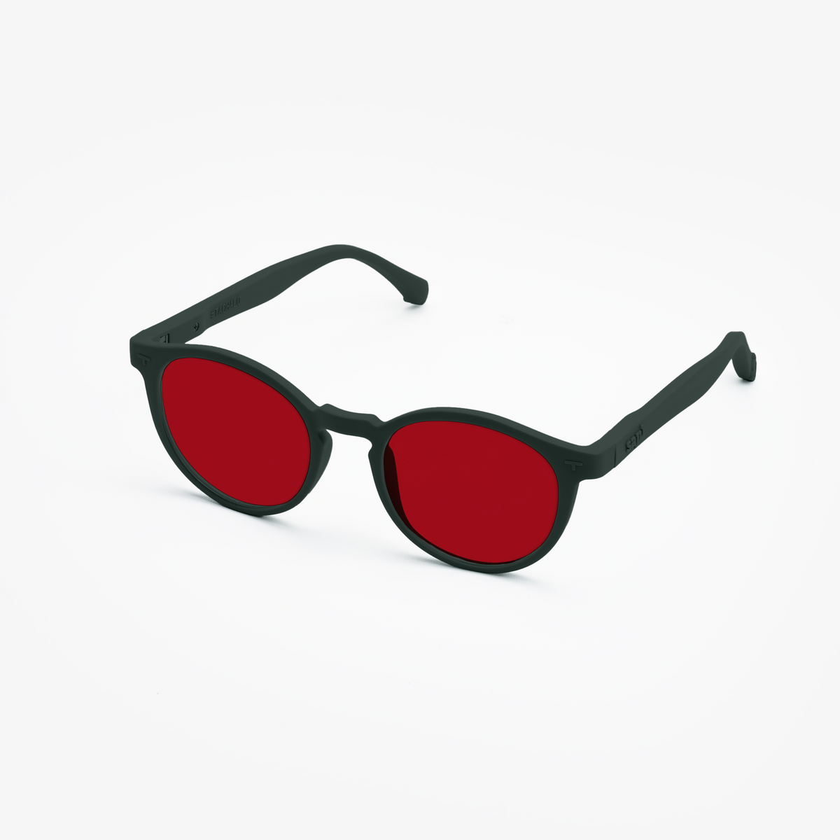 Rocket Midnight Green - Cristales Rojos