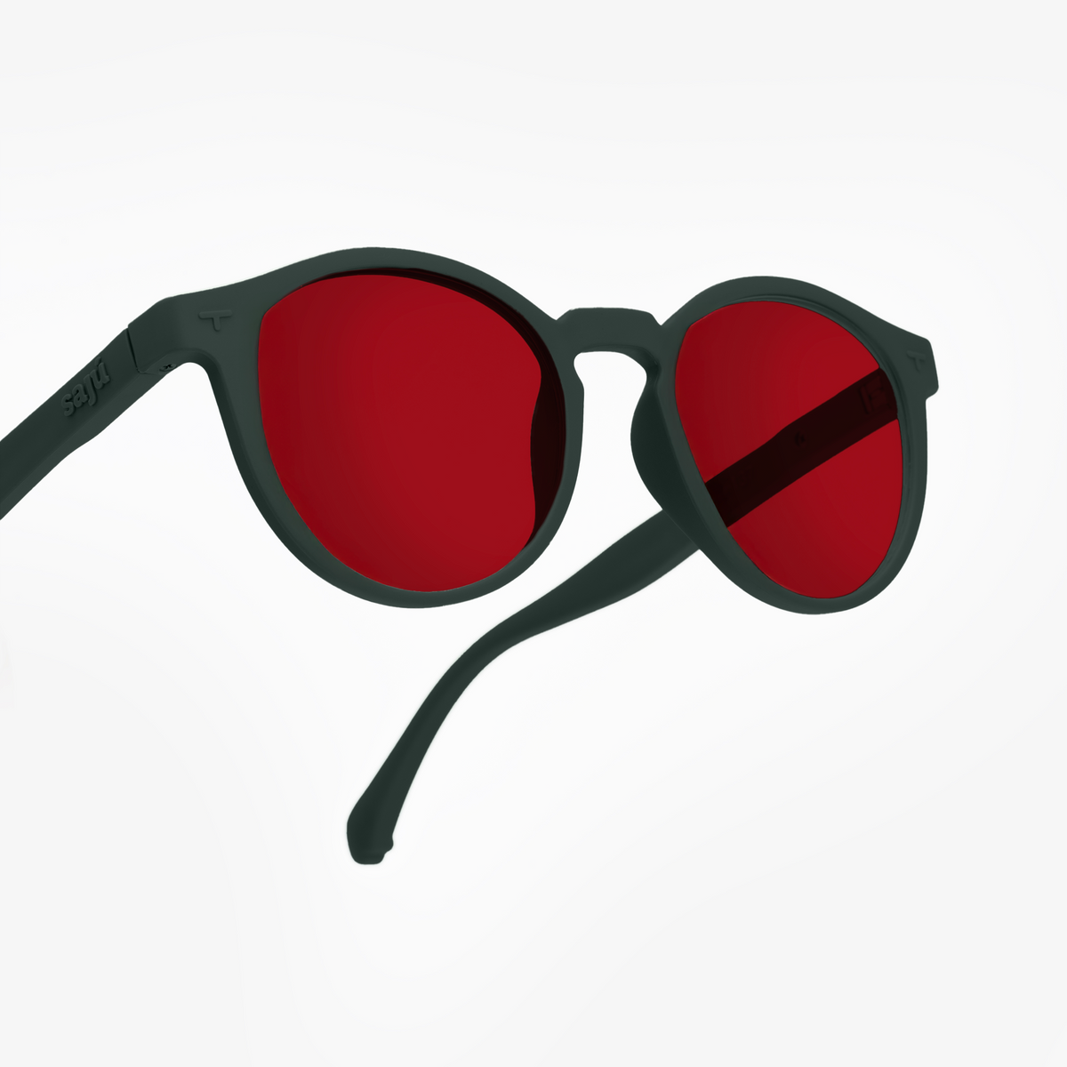 Rocket Midnight Green - Cristales Rojos